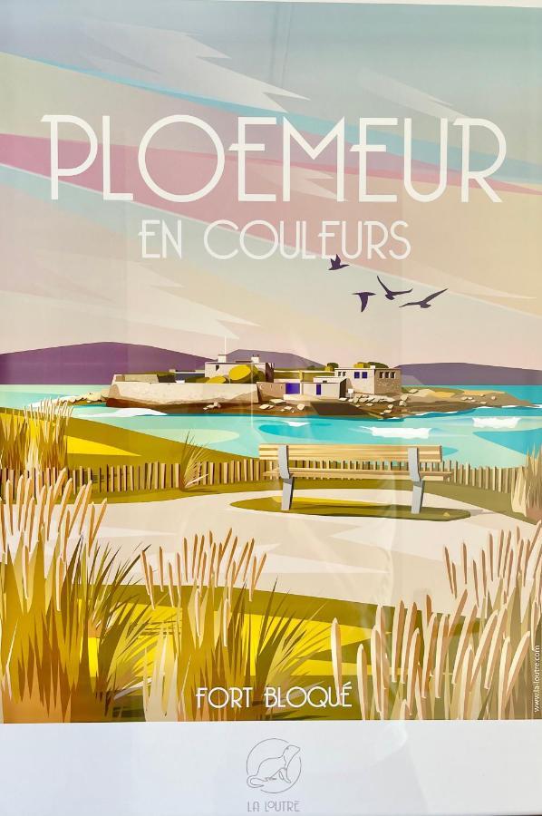 Le Phare Ouest - 80 M De La Mer - Vue Ocean Sur Le Balcon - Entierement Renove - Internet Haut Debit - Nouveau Ploemeur Exteriör bild